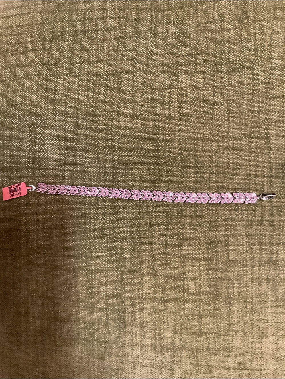 Women’s Pink Braided Chain Bracelet - QVC